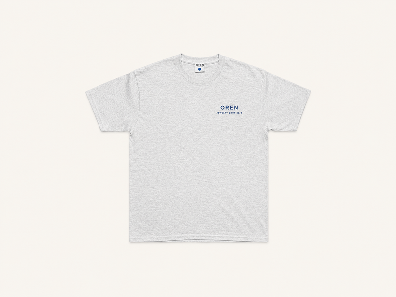 The Stamp Tee — Grey